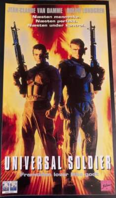 Universal Soldier VHS Egmont Film 1992