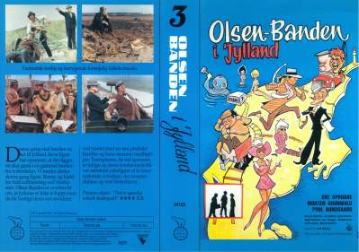 Olsen Banden 3 - Olsen Banden i Jylland VHS Nordisk Film 1971