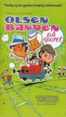 Olsen Banden 7 - Olsen Banden på sporet VHS Nordisk Film 1994