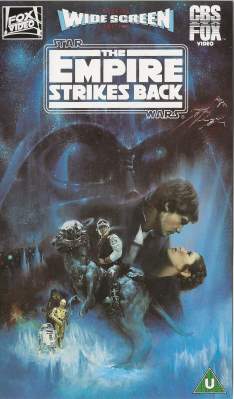 Star Wars: Episode V - The Empire Strikes Back VHS FOX Video 1991