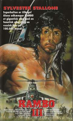 Rambo III VHS Filmlab 1988