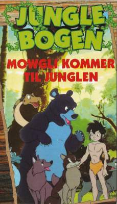 Junglebogen - Del 1 - Mowgli kommer til junglen VHS Polygram 1989