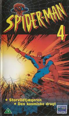 Spider-Man (4) VHS Børnenes Favoritter 1995