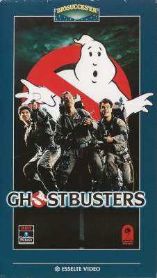 Ghostbusters VHS Esselte Video 1987