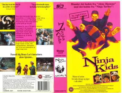 Ninja Kids VHS Kavan 1992