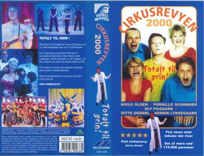 Cirkusrevyen 2000 VHS Media Management 2000