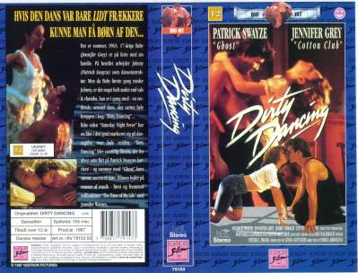 Dirty Dancing VHS Egmont Film 1987