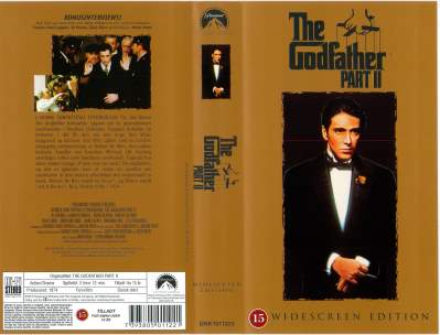 The Godfather - Part II VHS Paramount 1974