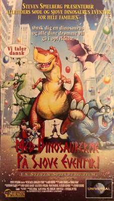 Med Dinosaurerne på Sjove Eventyr <p class='text-muted'>Org.titel: We're Back! A Dinosaur's Story</p> VHS Universal 1993