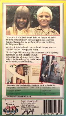 Den Vita Stenen  VHS SVT 1973