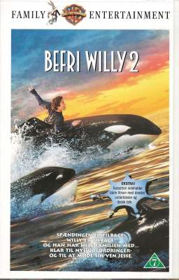 Befri Willy 2 VHS Warner Bros. 1995