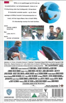 Befri Willy <p class='text-muted'>Org.titel: Free Willy</p> VHS Warner Bros. 1993