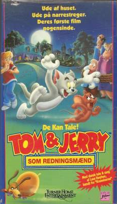 Tom & Jerry Som Redningsmænd <p class='text-muted'>Org.titel: Tom & Jerry The Movie</p> VHS Egmont Film 1992