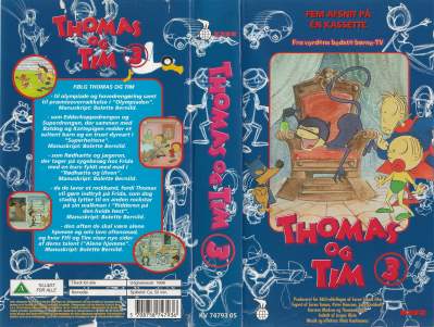Thomas og Tim (3)  VHS DR - Danmarks Radio 1998