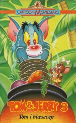 Tom & Jerry (3) - Tom i blæsevejr VHS MGM/UA Home Video 1992