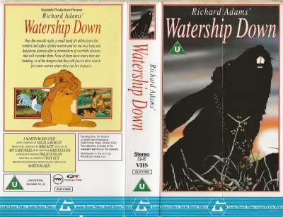 Watership Down  VHS Polygram 1992