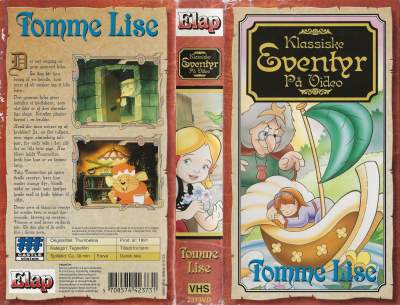 Tommelise <p class='text-muted'>Org.titel: Thumbelina</p> VHS Elap Video 1991