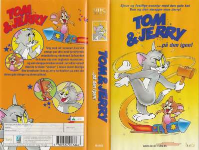 Tom & Jerry - på den igen  VHS On Air 0