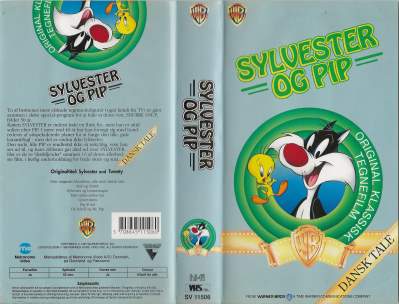 Sylvester og Pip <p class='text-muted'>Org.titel: Sylvester and Tweety</p> VHS Warner Bros. 1990