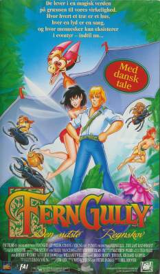 FernGully - Den sidste regnskov VHS Nordisk Film 1994