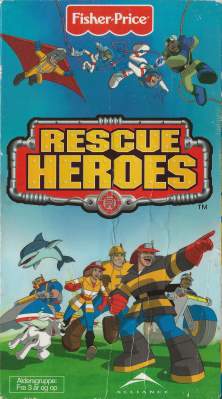 Fischer-Price Rescue Heroes VHS Alliance Multimedia Inc. 1998
