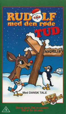 Rudolf med den røde tud <p class='text-muted'>Org.titel: The Fabulous Fleischer Folio Volume 4</p> VHS Kavan 1983