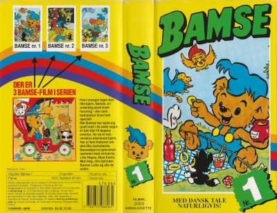 Bamse 1  VHS Kavan 1972