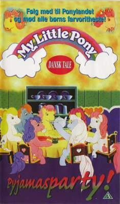 My Little Pony - Pyjamasparty <p class='text-muted'>Org.titel: My Little Pony Tales</p> VHS Salut 2002