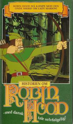 Historien om Robin Hood VHS Kavan 0