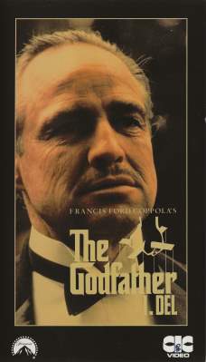 The Godfather - 1. del <p class='text-muted'>Org.titel: The Godfather</p> VHS Paramount 1972