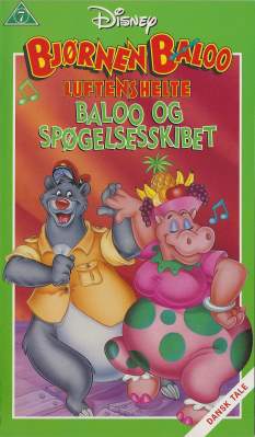 Bjørnen Baloo: Luftens Helte - Baloo og spøgelsesskibet VHS Disney 1995