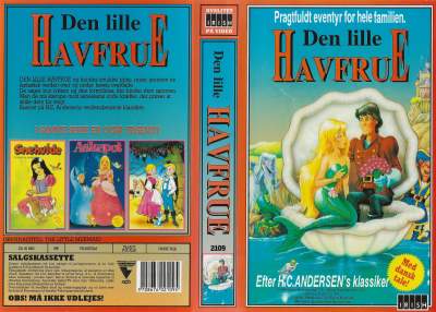 Den lille Havfrue <p class='text-muted'>Org.titel: Saban's Adventures of the Little Mermaid</p> VHS Irish 1990