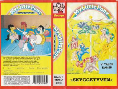 My Little Pony - Skyggetyven VHS Salut 1987