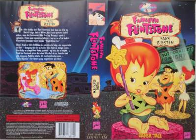 Familien Flintstone - Fars øjensten VHS Egmont Film 1975