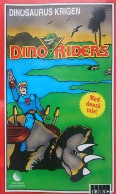 Dino Riders - Dinosaurus Krigen VHS Irish 1988