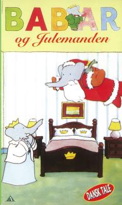 Babar og Julemanden VHS Salut 1989
