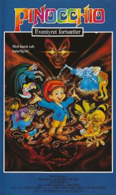Pinocchio og nattens fyrste VHS Kavan 1987