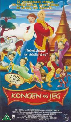 Kongen og Jeg VHS Nordisk Film 1998