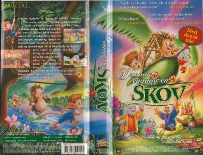 Der var engang en skov <p class='text-muted'>Org.titel: Once Upon A Forest</p> VHS Nordisk Film 1993