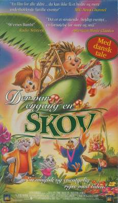 Der var engang en skov VHS Nordisk Film 1993