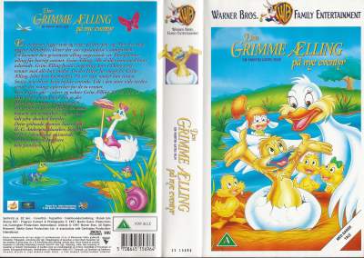 Den Grimme Ælling på nye eventyr <p class='text-muted'>Org.titel: The Ugly Duckling</p> VHS Warner Bros. 1998