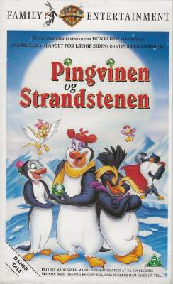Pingvinen og Strandstenen VHS Warner Bros. 1996