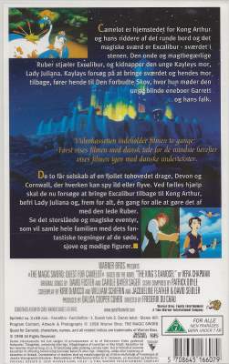 Det Magiske Sværd: Jagten på Camelot <p class='text-muted'>Org.titel: The Magic Sword: Quest for Camelot</p> VHS Warner Bros. 1998