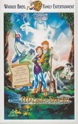 Det Magiske Sværd: Jagten på Camelot <p class='text-muted'>Org.titel: The Magic Sword: Quest for Camelot</p> VHS Warner Bros. 1998