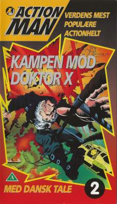 Action Man (2) - Kampen mod Doktor X VHS TMG A/S 1995