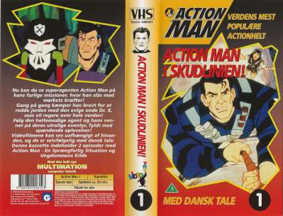 Action Man (1) - Action Man i skudlinien! <p class='text-muted'>Org.titel: Action Man 1</p> VHS TMG A/S 1995