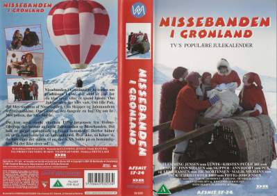 Nissebanden i Grønland - Afsnit 17-24  VHS Sandrew Metronome 2001