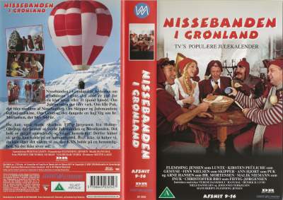 Nissebanden i Grønland - Afsnit 9-16  VHS Sandrew Metronome 2001