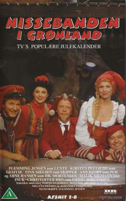 Nissebanden i Grønland - Afsnit 1-8 VHS Sandrew Metronome 2001