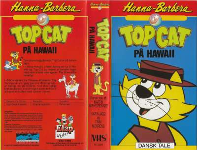 Top Cat på Hawaii  VHS Elap Video 1985